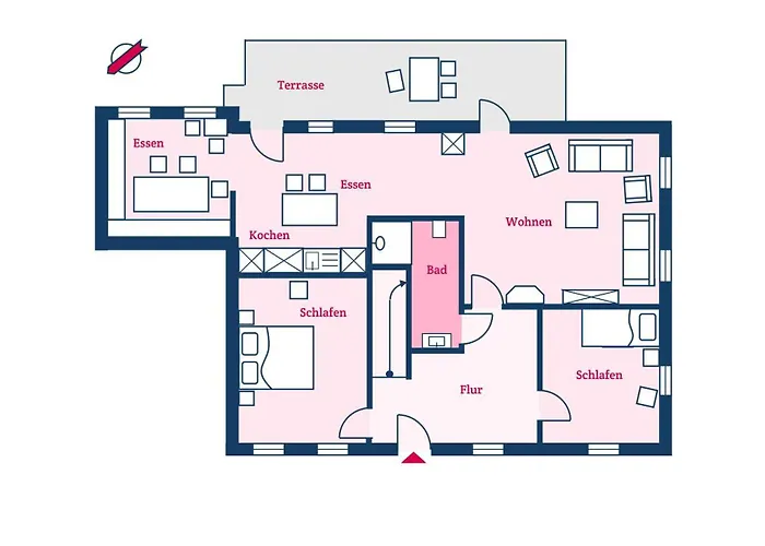 Semesterbostad Witte Hus *